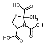 CAS#: 854473-66-8, 3-Acetyl-2-methyl-1,3-thiazolidine-2,4-dicarboxylic acid