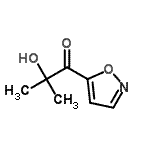 CAS 登录号：854670-64-7， 2-羟基-2-甲基-1-(1,2-恶唑-5-基)-1-丙酮