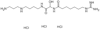 CAS 登录号：85468-01-5， 胍立莫司三盐酸盐