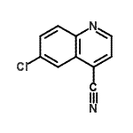 CAS#: 854864-08-7, 6-Chloro-4-quinolinecarbonitrile