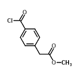 CAS 登录号：85515-44-2， 甲基[4-(氯甲酰基)苯基]乙酸酯
