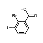 CAS 登录号：855198-37-7， 2-溴-3-碘苯甲酸