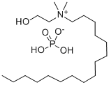 CAS 登录号：85563-48-0， N-(2-羟基乙基)-N,N-二甲基-1-十六烷铵磷酸盐