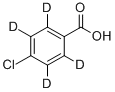 CAS 登录号：85577-25-9， 4-氯苯甲酸-D4