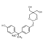 CAS#: 85586-50-1, 4-[2-(4-{[5,5-Bis(hydroxymethyl)-1,3,2-dioxaphosphinan-2-yl]oxy}phenyl)-2-propanyl]phenol