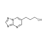 CAS#: 85599-32-2, 3-([1,2,4]Triazolo[1,5-a]pyrimidin-6-yl)-1-propanol