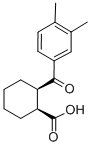CAS#: 85603-43-6, cis-2-(3,4-Dimethylbenzoyl)Cyclohexane-1-Carboxylic Acid