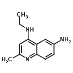 CAS#: 856095-22-2, N<sup>4</sup>-Ethyl-2-methyl-4,6-quinolinediamine