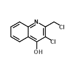 CAS#: 856100-78-2, 3-Chloro-2-(chloromethyl)-4-quinolinol