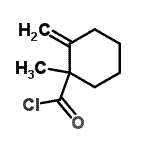 CAS#: 85620-36-6, 1-Methyl-2-methylenecyclohexanecarbonyl chloride