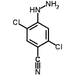 CAS#: 85634-72-6, 2,5-Dichloro-4-hydrazinobenzonitrile