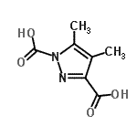 CAS#: 856343-99-2, 4,5-Dimethyl-1H-pyrazole-1,3-dicarboxylic acid