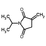 CAS#: 85639-13-0, 1-Isopropyl-3-methylene-2,5-pyrrolidinedione