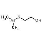 CAS#: 85653-39-0, Dimethylarsinomercaptoethanol