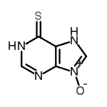 CAS#: 856611-14-8, 1,7-Dihydro-6H-purine-6-thione 9-oxide