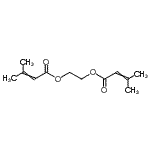 CAS#: 85665-71-0, 1,2-Ethanediyl bis(3-methyl-2-butenoate)
