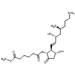 CAS#: 85679-51-2, Methyl 7-{(1R,2R,3R)-3-hydroxy-2-[(1E,3R,5S)-3-hydroxy-5-methyl-1-nonen-1-yl]-5-oxocyclopentyl}-6-oxoheptanoate