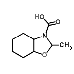 CAS#: 856794-26-8, 2-Methylhexahydro-1,3-benzoxazole-3(2H)-carboxylic acid