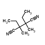 CAS#: 85688-81-9, 2,3-Diethyl-2,3-dimethylsuccinonitrile