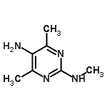 CAS#: 856973-51-8, N<sup>2</sup>,4,6-Trimethyl-2,5-pyrimidinediamine