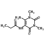 CAS#: 856984-03-7, N-(6-Amino-1,3-dimethyl-2,4-dioxo-1,2,3,4-tetrahydro-5-pyrimidinyl)propanamide