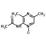 CAS#: 857179-49-8, N-(3,5-Dimethyl-1-oxido-2-pyrazinyl)acetamide