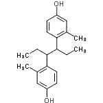 CAS#: 85720-57-6, 4,4'-(3,4-Hexanediyl)bis(3-methylphenol)