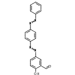 CAS#: 85720-97-4, 2-Hydroxy-5-{[4-(phenyldiazenyl)phenyl]diazenyl}benzaldehyde