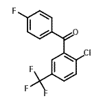 CAS#: 85721-08-0, [2-Chloro-5-(trifluoromethyl)phenyl](4-fluorophenyl)methanone