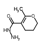 CAS#: 857224-44-3, 6-Methyl-3,4-dihydro-2H-pyran-5-carbohydrazide