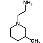 CAS#: 85723-75-7, 2-(3-Methyl-1-piperidinyl)ethanamine