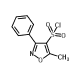 CAS#: 857283-56-8, 5-Methyl-3-phenyl-1,2-oxazole-4-sulfonyl chloride