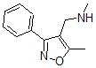 CAS#: 857283-57-9, N,5-Dimethyl-3-Phenyl-4-Isoxazolemethanamine
