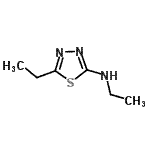 CAS#: 857748-78-8, N,5-diethyl-1,3,4-thiadiazol-2-amine