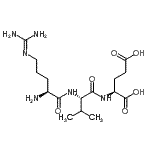 CAS#: 85775-46-8, N<sup>5</sup>-(Diaminomethylene)-L-ornithyl-L-valyl-L-glutamic acid