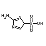 CAS#: 857807-74-0, 2-Amino-4H-imidazole-4-sulfonic acid