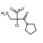 CAS 登录号：85823-08-1， 2-氯-2-硝基-1-(1-吡咯烷基)-1-丁酮