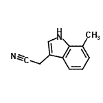 CAS#: 858232-97-0, (7-Methyl-1H-indol-3-yl)acetonitrile
