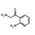 CAS#: 858489-31-3, 2-Amino-1-(2-amino-3-pyridinyl)ethanone