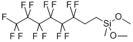 CAS#: 85857-17-6, 1H,1H,2H,2H-Perfluorooctylmethyldimethoxysilane