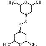 CAS#: 85865-96-9, 4,4'-Disulfanediylbis(2,6-dimethylmorpholine)