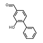 CAS 登录号：858674-11-0， 2-羟基-4-联苯甲醛