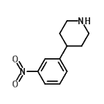 CAS#: 858850-25-6, 4-(3-Nitrophenyl)piperidine