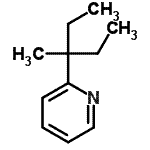 CAS#: 85895-81-4, 2-(3-Methyl-3-pentanyl)pyridine