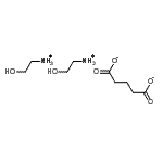 CAS#: 85896-18-0, Bis(2-hydroxyethanaminium) glutarate