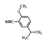 CAS#: 85902-69-8, 5-Isopropyl-2-methoxybenzonitrile