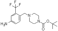 CAS#: 859027-30-8, 4-[[4-Amino-2-(Trifluoromethyl)Phenyl]Methyl]-1-Piperazinecarboxylic Acid 1,1-Dimethylethyl Ester