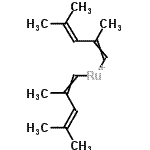 CAS#: 85908-78-7, Bis(2,4-dimethyl-1,3-pentadien-1-yl)ruthenium(1+)