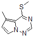 CAS#: 859205-88-2, 5-Methyl-4-(Methylthio)-Pyrrolo[2,1-f][1,2,4]Triazine