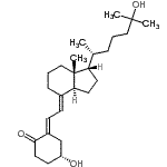 CAS#: 85925-90-2, (1R,5E,7E,17alpha)-1-Hydroxy-17-[(2R)-6-hydroxy-6-methyl-2-heptanyl]-9,10-secoestra-5,7-dien-4-one